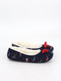 Image for Women's Graphic Printed Slippers,Navy