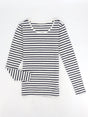 Image for Women's Striped Top,White