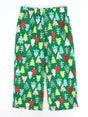 Image for Kids Girl's Printed Christmas Sleepwear Pants,Green