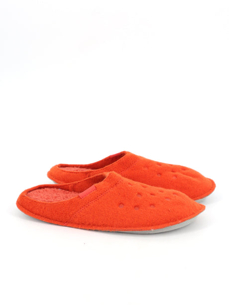 Image for Women's Fleece Slippers,Dark Orange