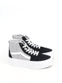 Image for Women's Striped High Sneakers,Black/Grey