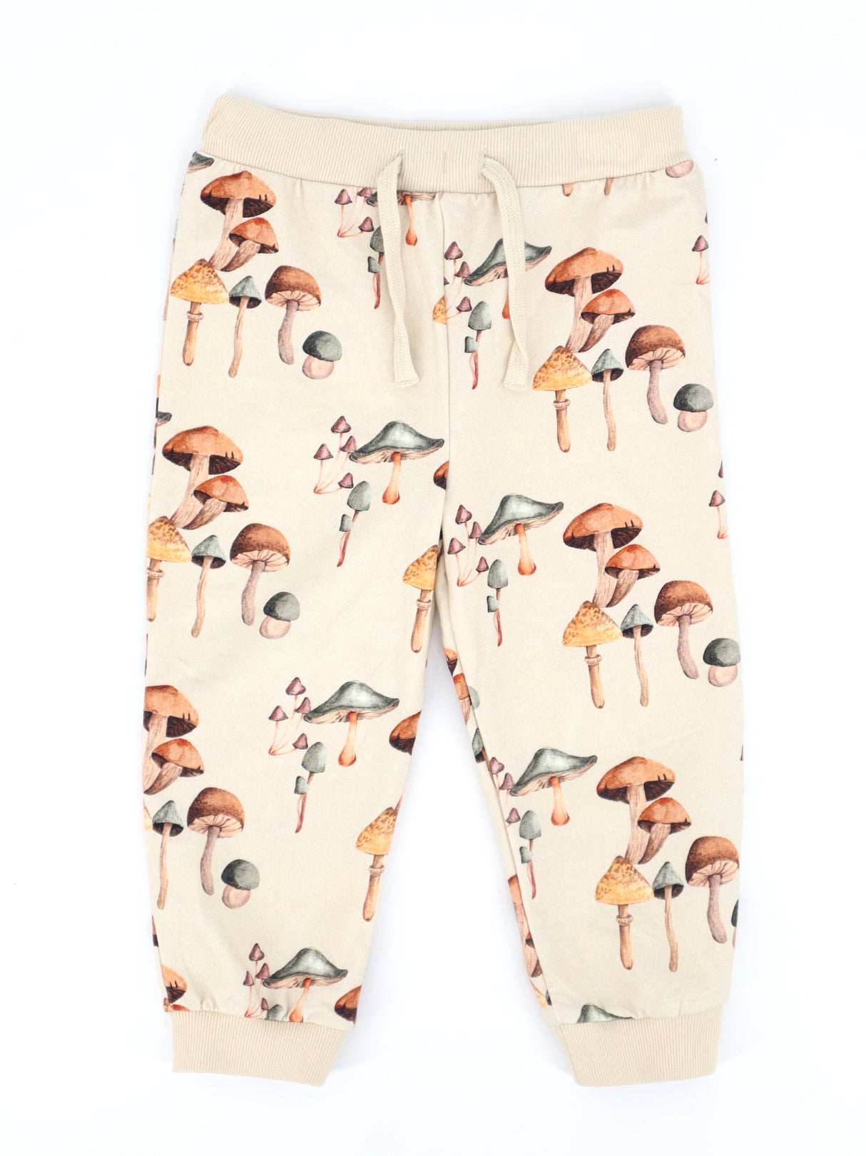 Image for Kids Girl's Graphic Printed Joggers,Cream