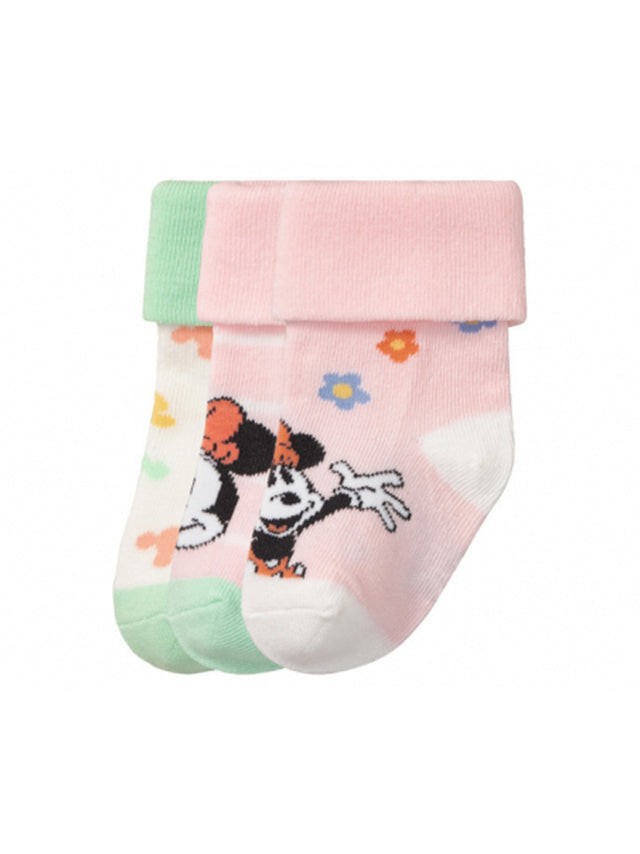 Image for Kids Girl's 3 Pairs Graphic Printed Socks,Multi