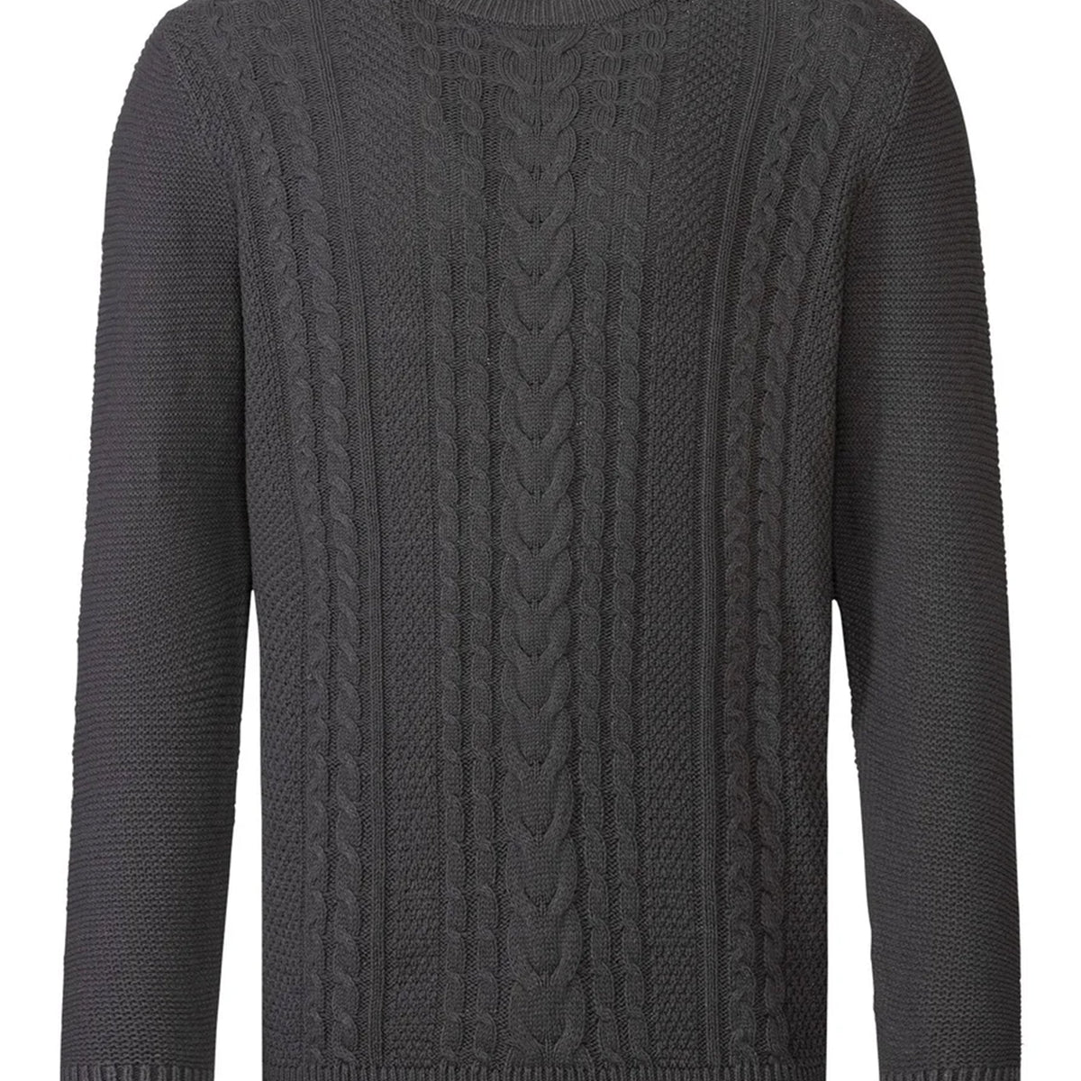 Men's Textured Sweater,Dark Grey – All Brands Factory Outlet