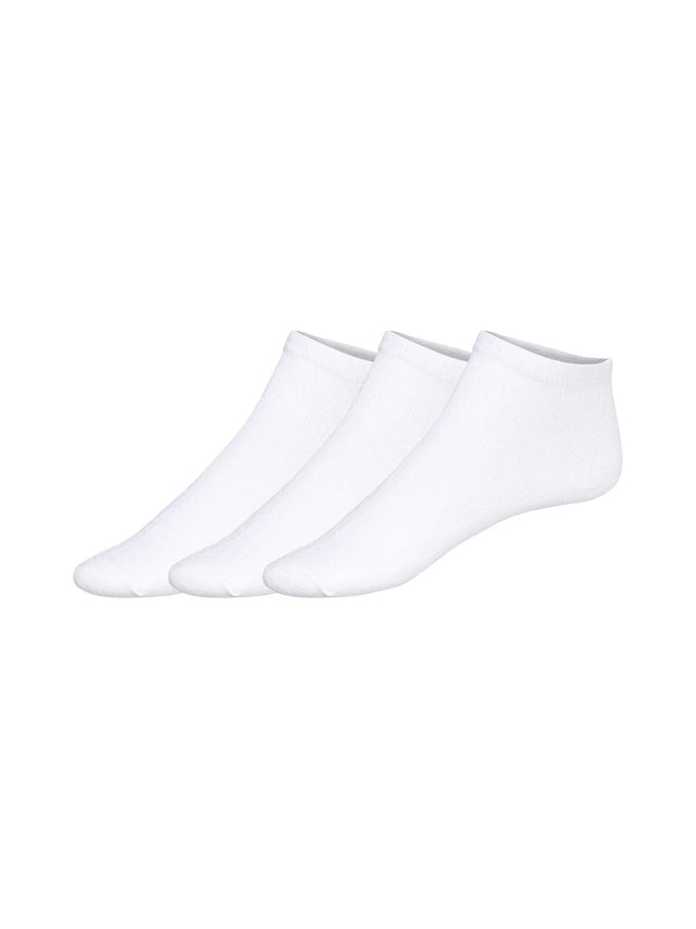 Image for Women's 3 Pairs Plain Socks,White