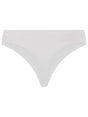 Image for Women's 2 Pcs Plain Thongs Set,White