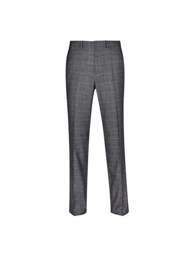 Image for Men's Checkered Classic Pants,Dark Grey