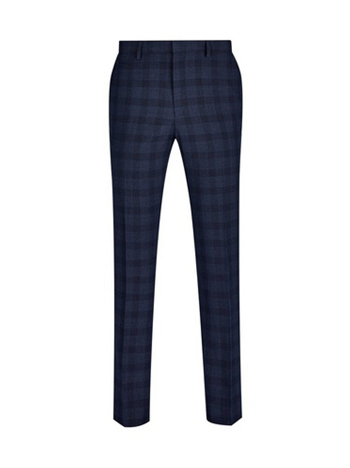 Image for Men's Checkered Classic Pants,Navy