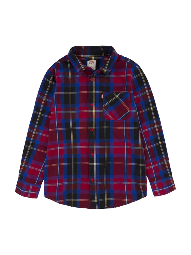 Image for Kids Boy's Plaid Buttons Up Shirt,Multi