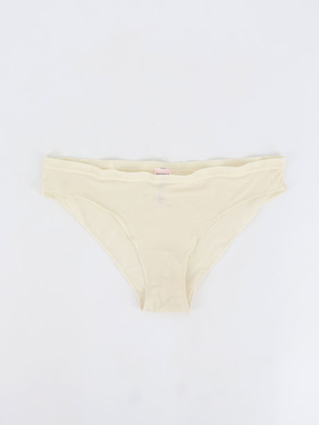 Image for Women's Plain Thongs,Cream