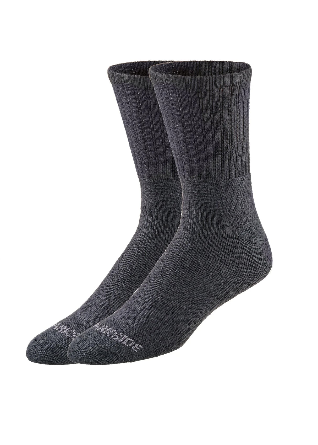 Image for Men's 2 Pairs Work Socks,Black