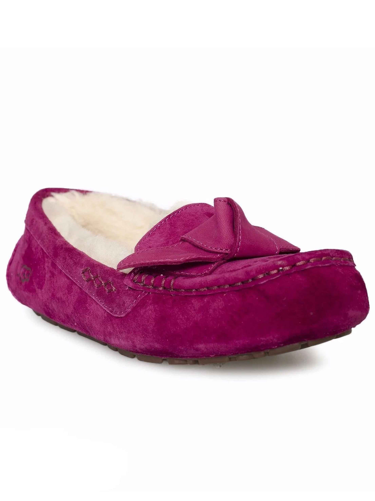 Image for Women's Textured Mocassin Slippers,Pink