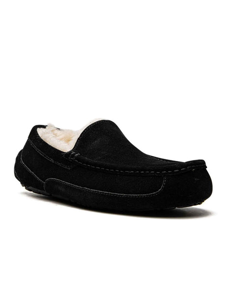 Image for Men's Mocassin Slippers,Black