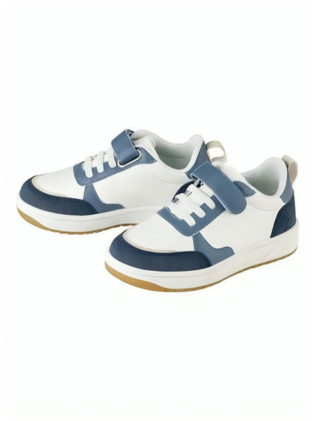 Image for Kids Boy's Colorblocked Sneakers,Navy/White