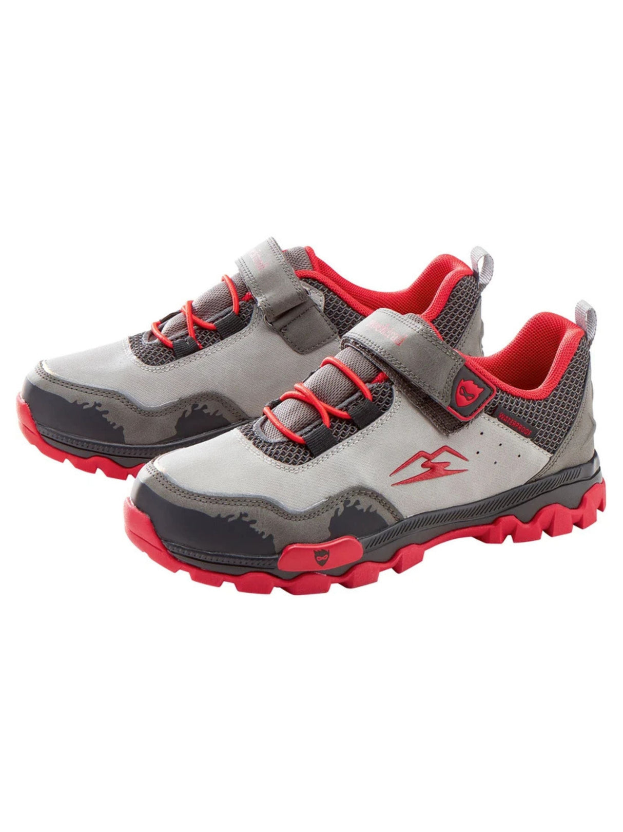 Image for Kids Boy's Printed Hiking Shoes,Grey