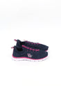 Image for Women's Brand Logo Printed Trainers,Navy/Pink