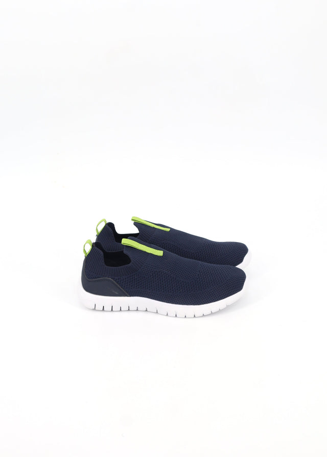 Image for Kids Boy's Plain Trainers,Navy