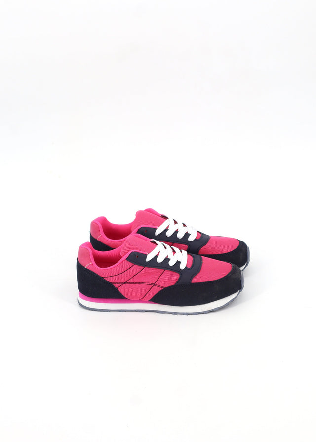 Image for Kids Girl's Colorblocked Sneakers,Navy/Pink