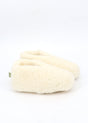 Image for Women's Faux Fur Slippers,Cream