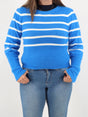 Image for Women's Striped Sweater,Blue