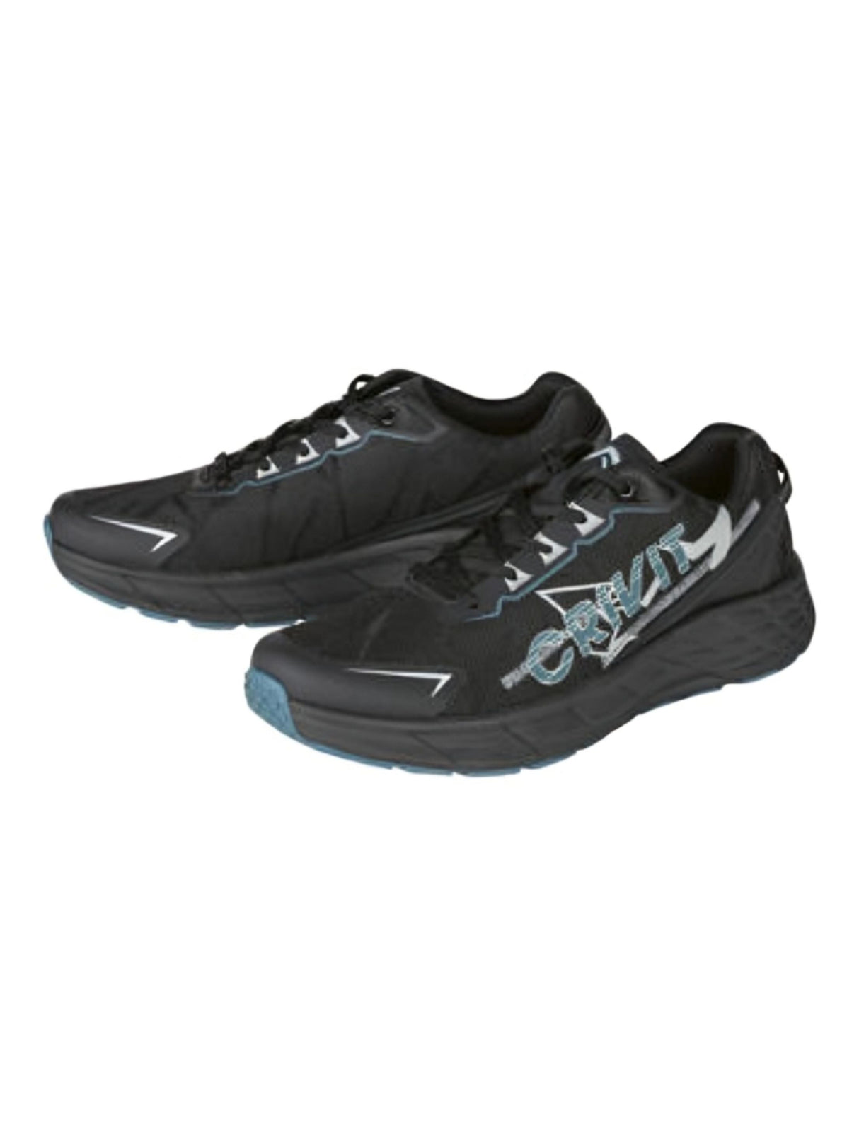 Image for Men's Printed Running Shoes,Black