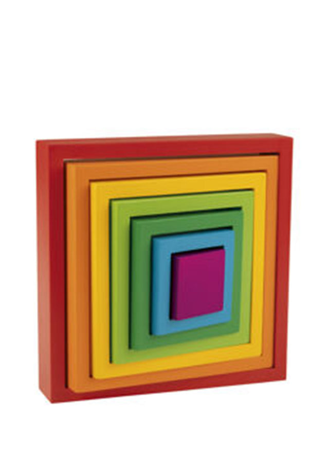 Image for Wooden Rainbow Square