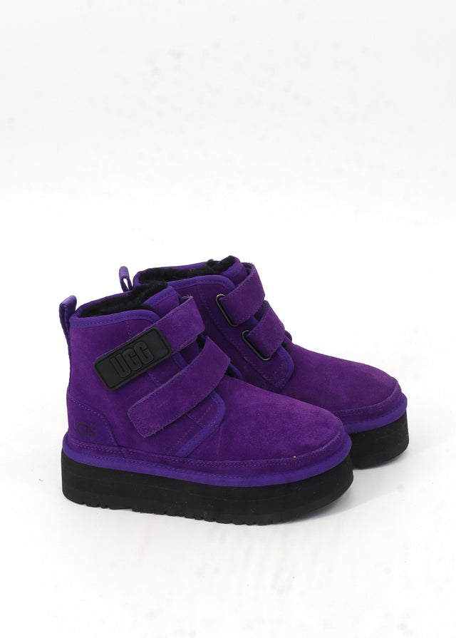 Image for Kids Girl's Plain Ankle Boots,Purple