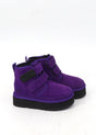 Image for Kids Girl's Plain Ankle Boots,Purple