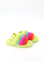 Image for Kids Girl's Fur Slippers,Multi