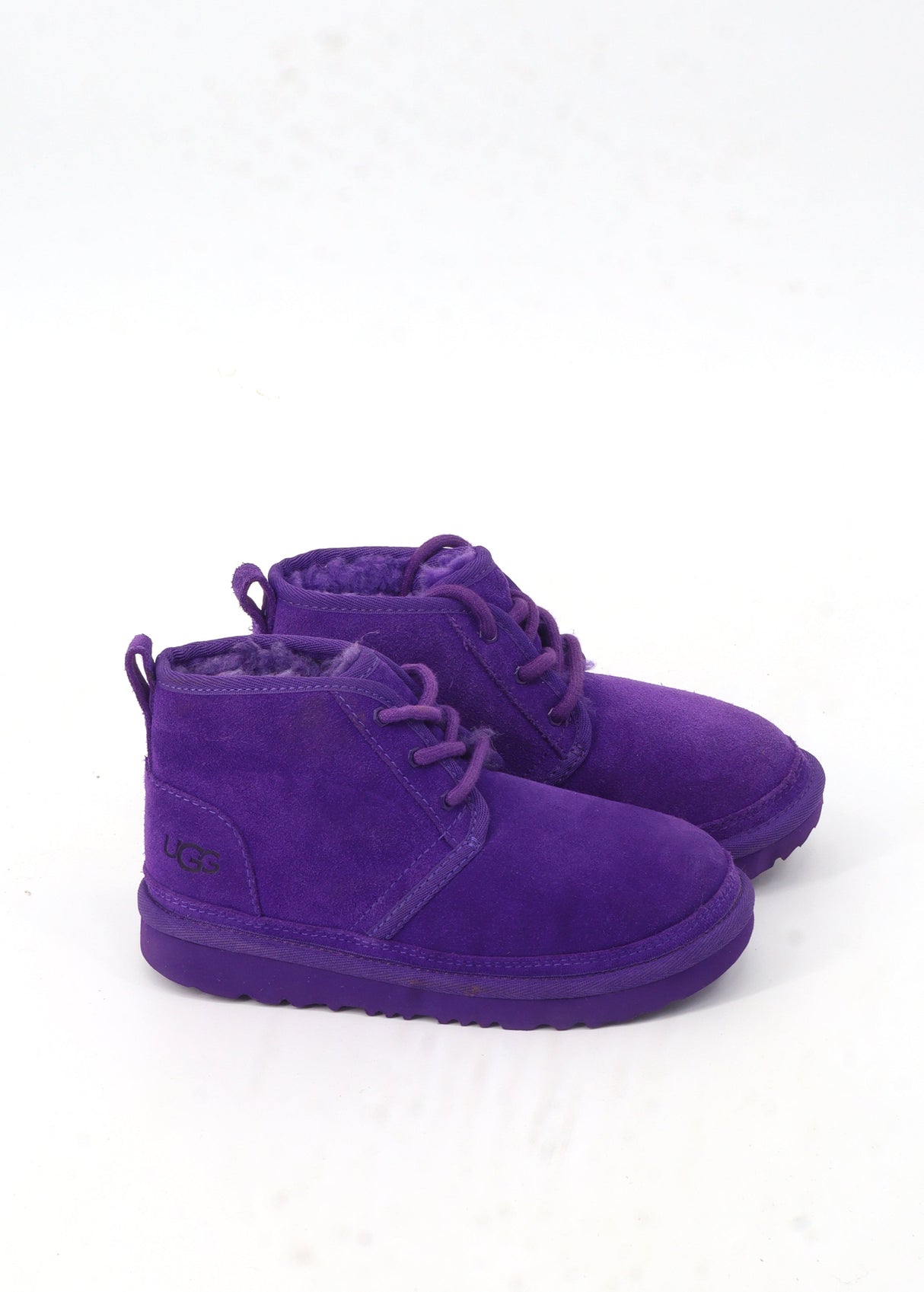 Image for Kids Girl's Plain Ankle Boots,Purple