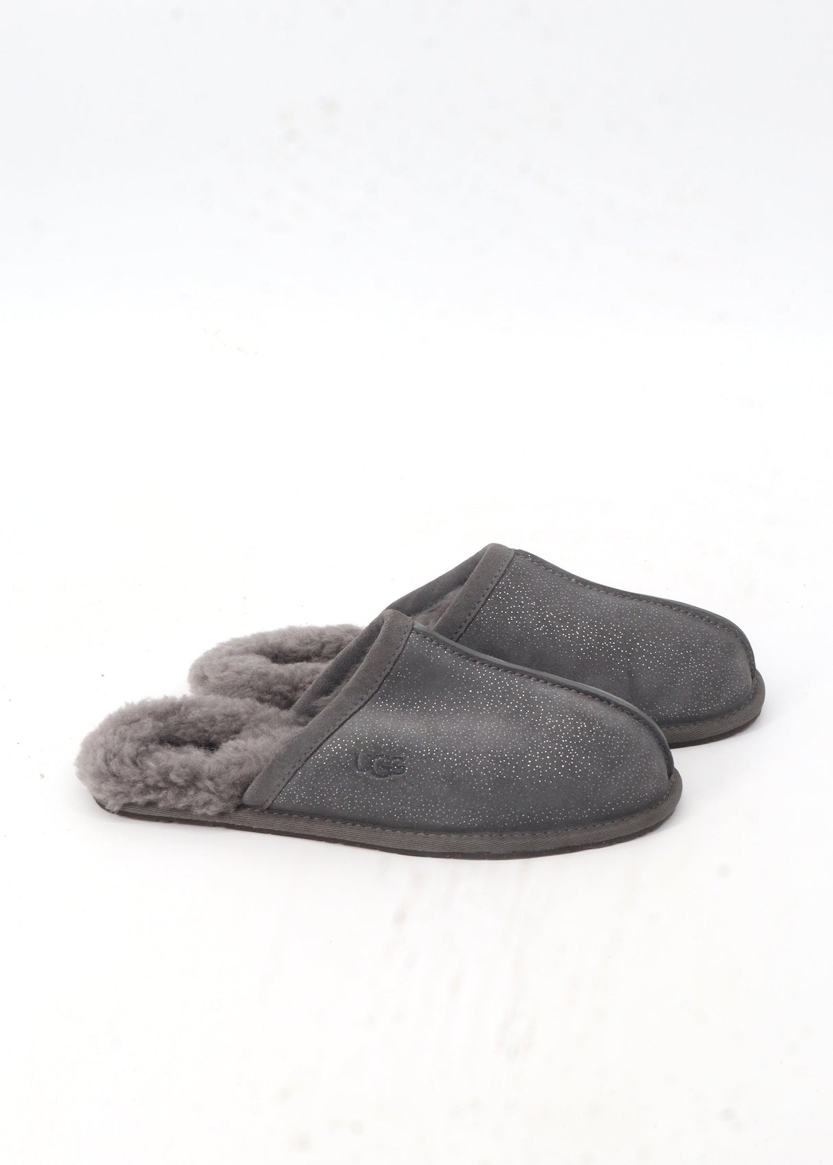 Image for Women's Glitter Slippers,Grey