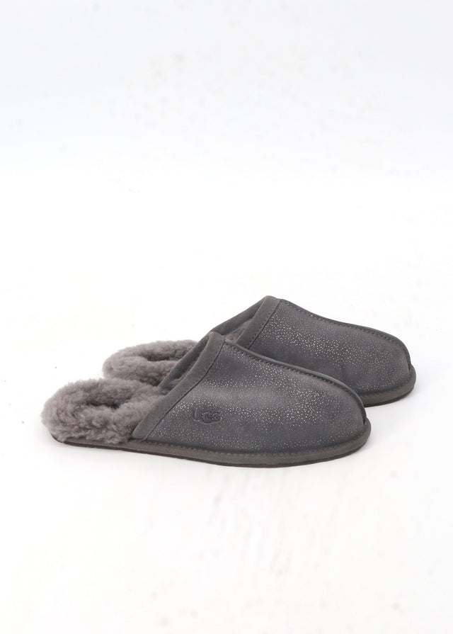 Image for Women's Glitter Slippers,Grey