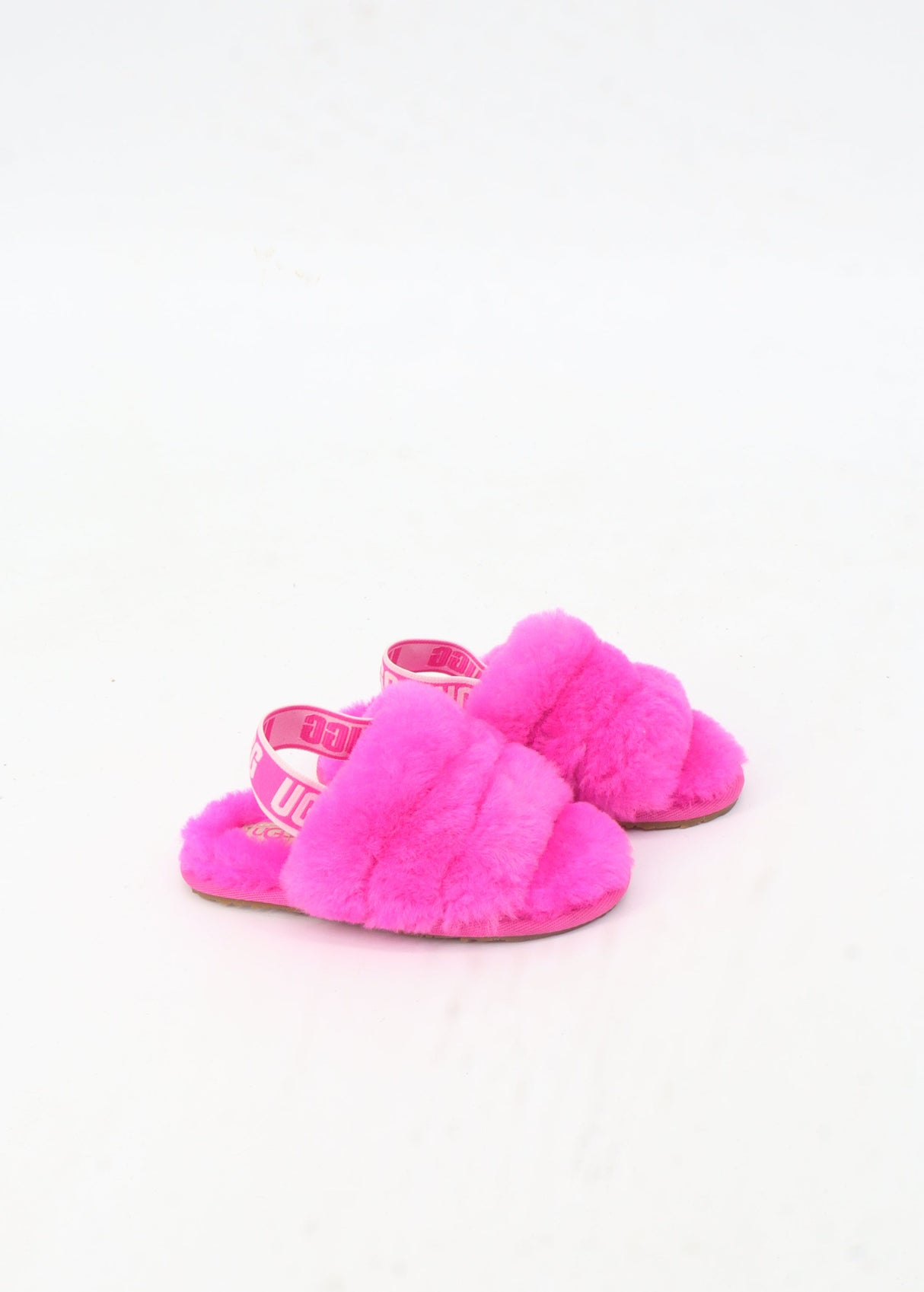 Image for Kids Girl's Fur Slippers,Pink