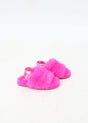 Image for Kids Girl's Fur Slippers,Pink