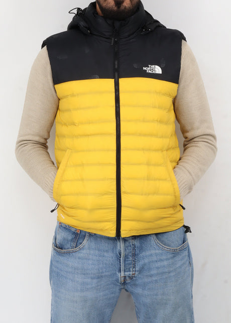 Image for Men's Colorblocked Vest,Black/Yellow