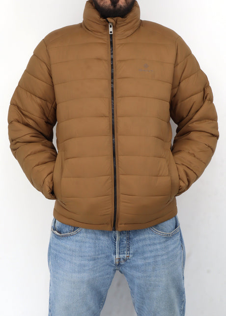 Image for Men's Quilted Jacket,Brown