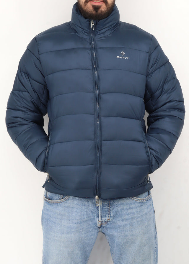 Image for Men's Quilted Jacket,Navy