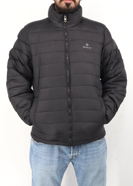 Image for Men's Quilted Jacket,Black