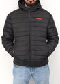 Image for Men's Quilted Jacket,Black