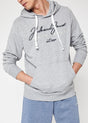 Image for Men's Embroidered Hoodie,Grey