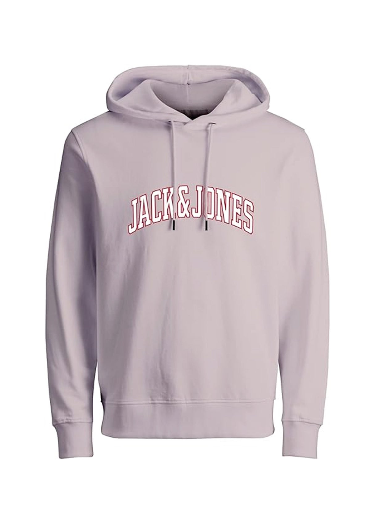 Image for Men's Printed Hoodie,Light Pink