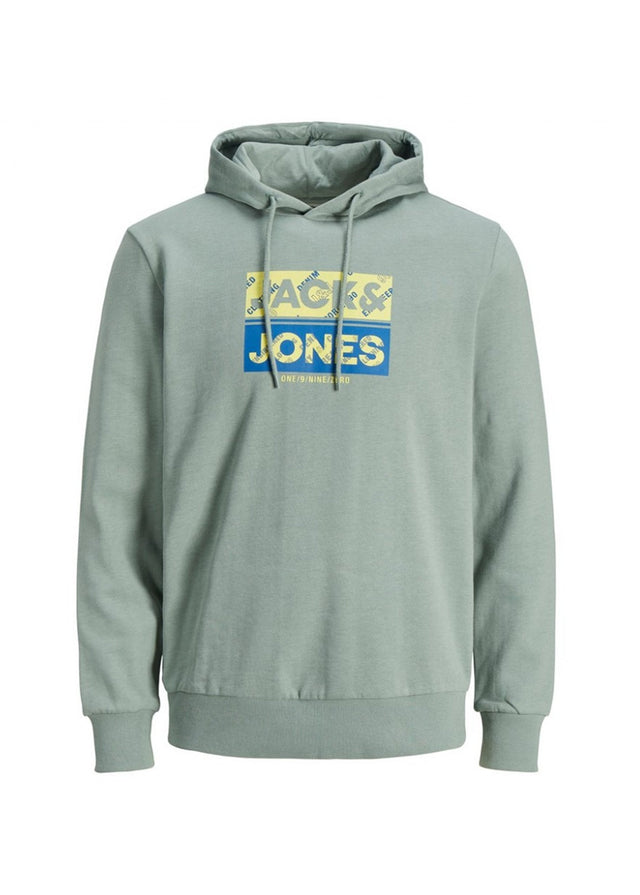 Image for Men's Printed Hoodie,Mint Green