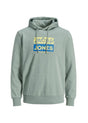 Image for Men's Printed Hoodie,Mint Green