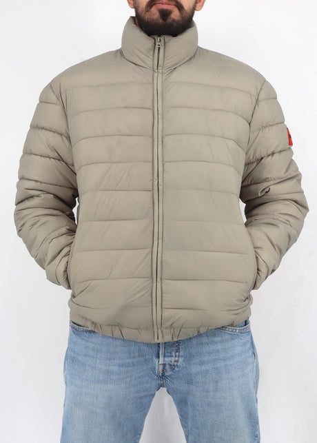 Image for Men's Quilted Puffer Jacket,Light Beige