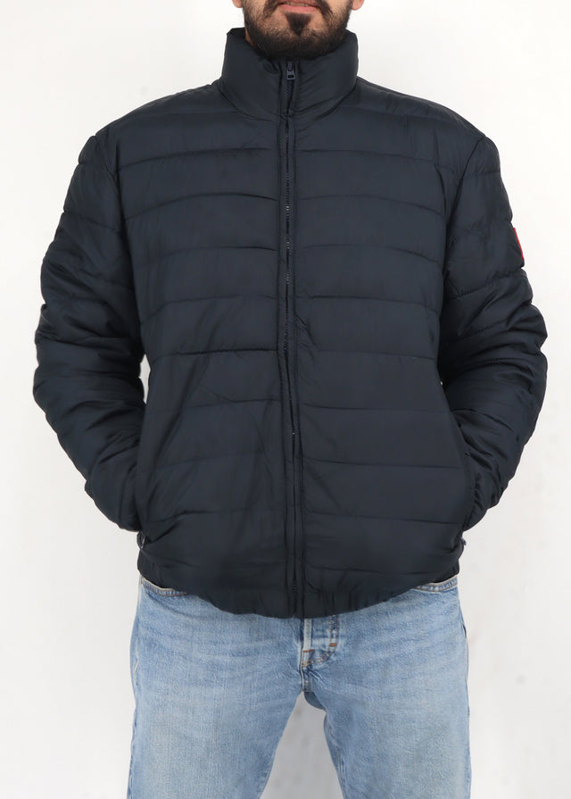 Image for Men's Quilted Jacket,Navy