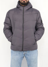 Image for Men's Quilted Jacket,Grey