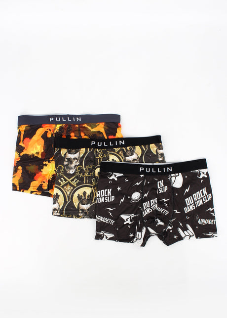 Image for Men's 3 Pack Graphic Printed Boxer Set,Multi