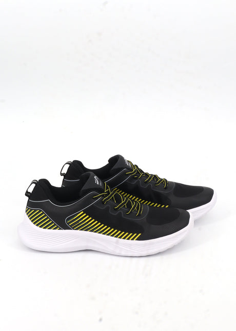 Image for Men's Printed Running Shoes,Black