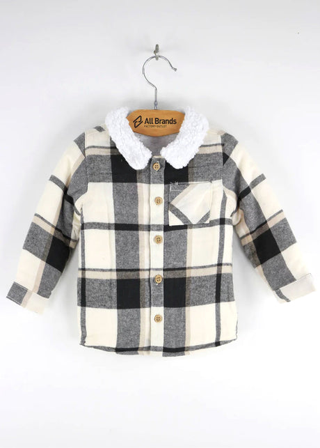 Image for Kids Boy's Plaid Button-Up Shirt,Multi