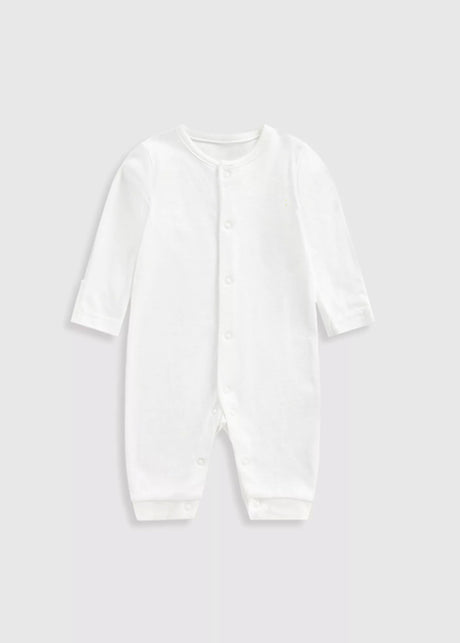 Image for Kids Boy's Plain Jumpsuit,White